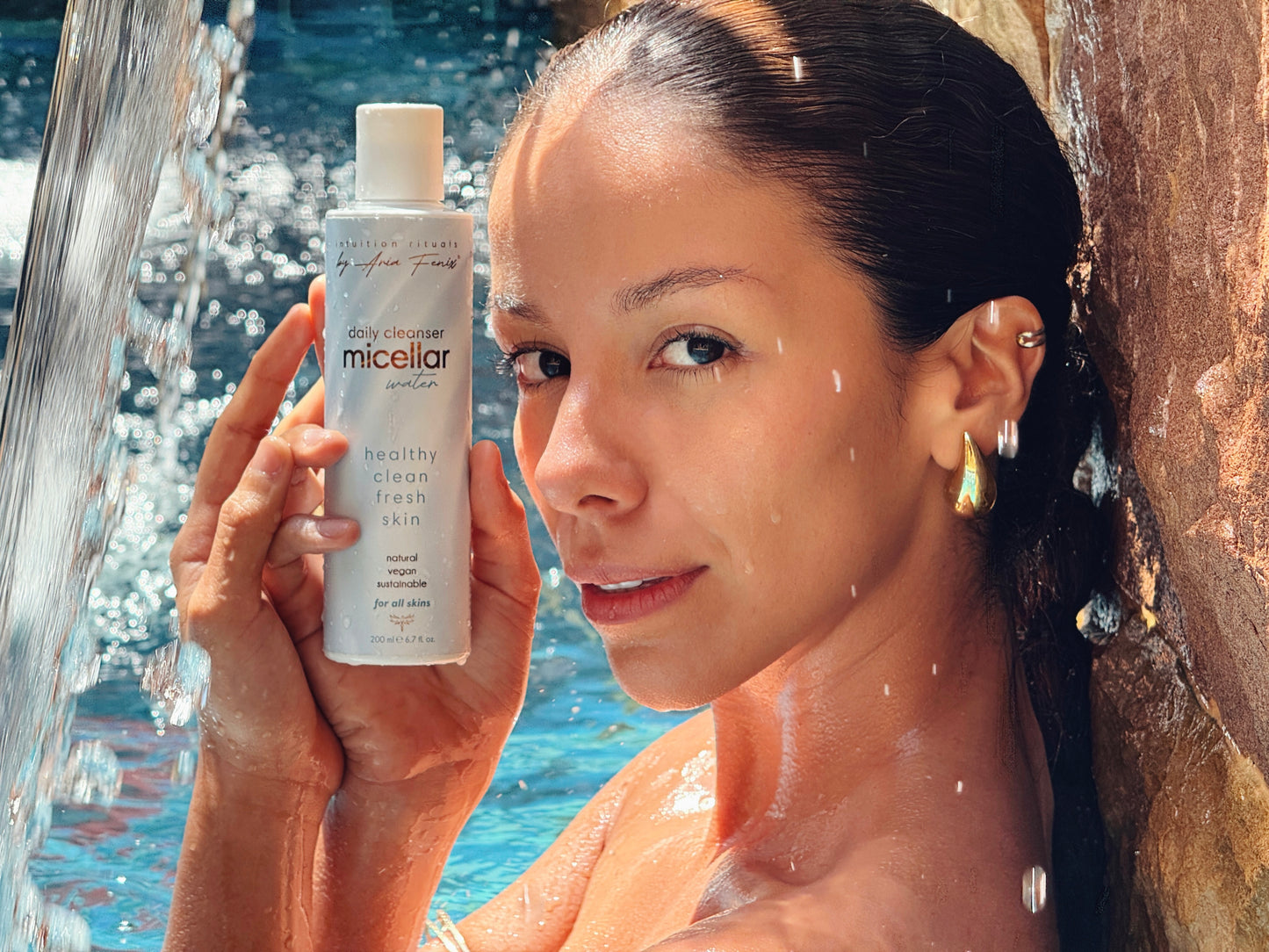 the micellar water (infused with hyaluronic acid)