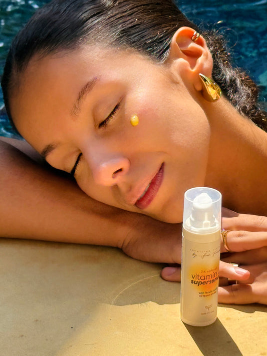 the vitamin C superserum (infused with hyaluronic & ferulic acid)