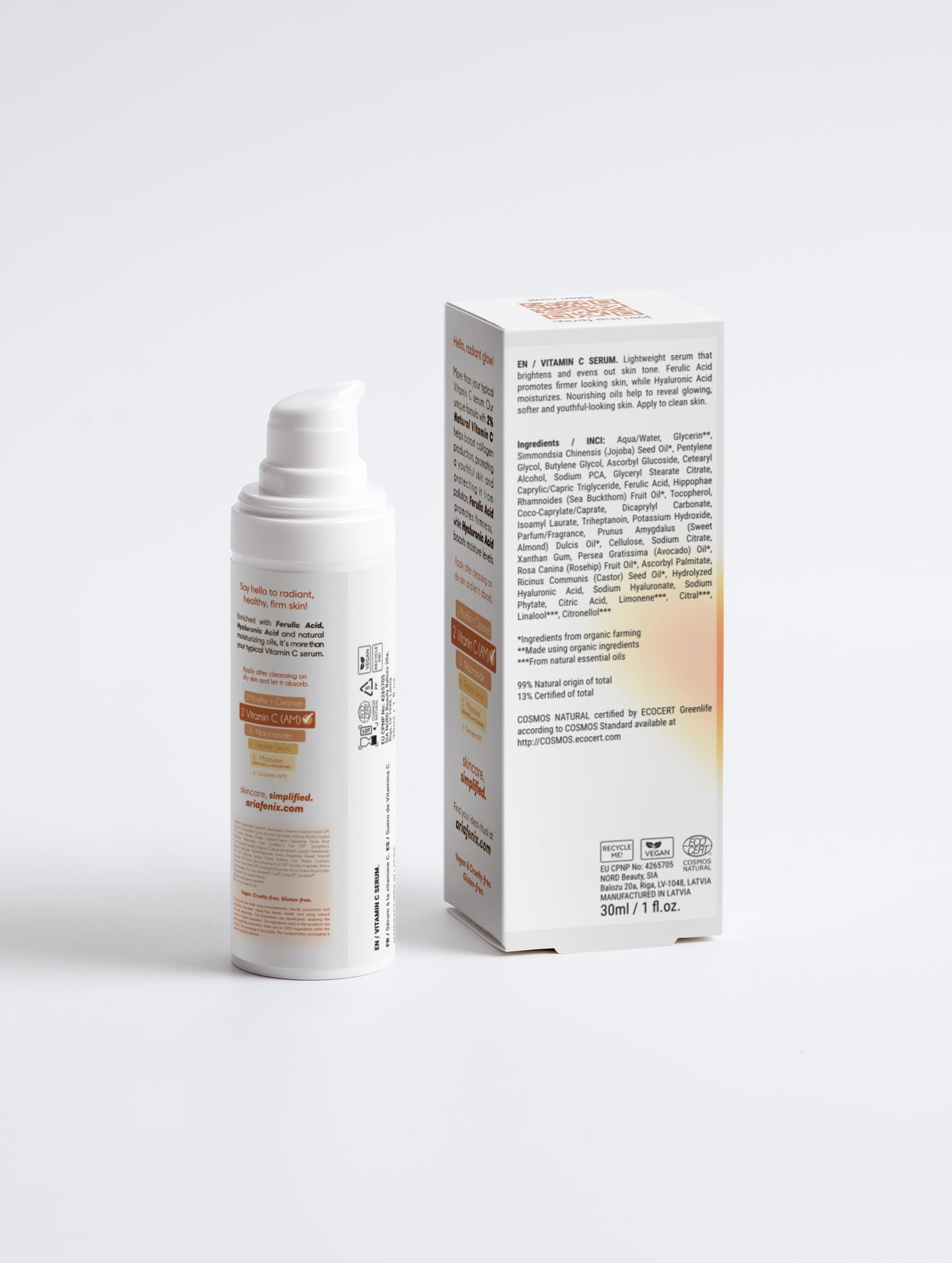 the vitamin C superserum (infused with hyaluronic & ferulic acid)